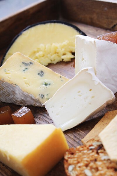 fresh cheese selection