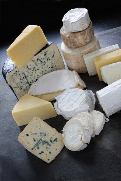 fresh cheese selection