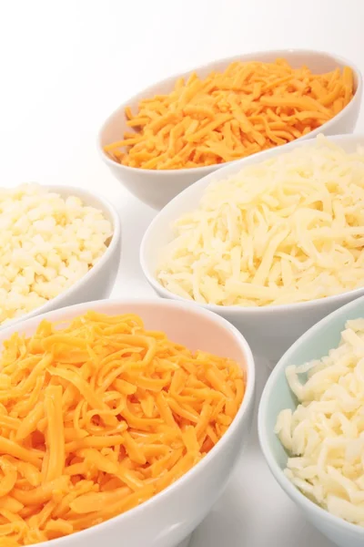 Fresh grated cheese — Stock Photo, Image