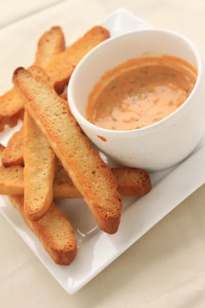 Roast pepper dip — Stock Photo, Image