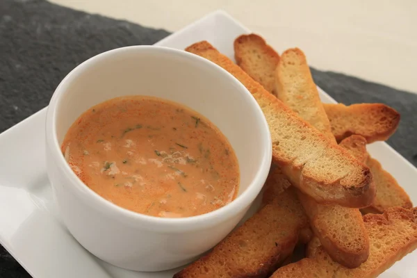 Roast pepper dip — Stock Photo, Image