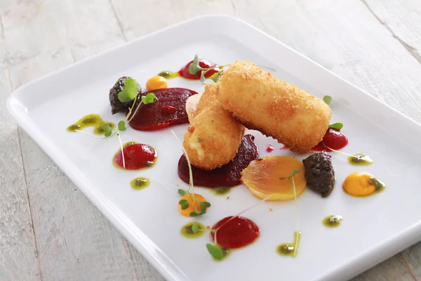 Kroketten starter voorgerecht — Stockfoto