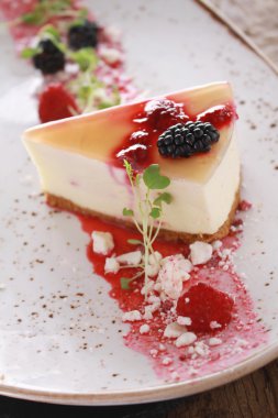 yaz meyve peynir kek