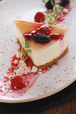 yaz meyve peynir kek