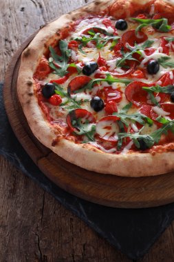 taze yapılmış pizza