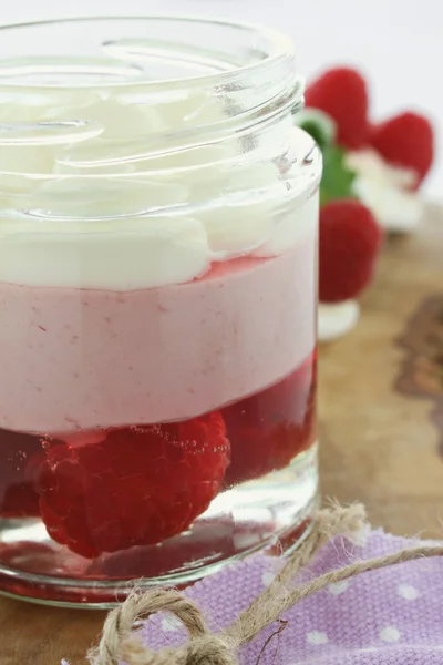 Frukt bagatell dessert — Stockfoto