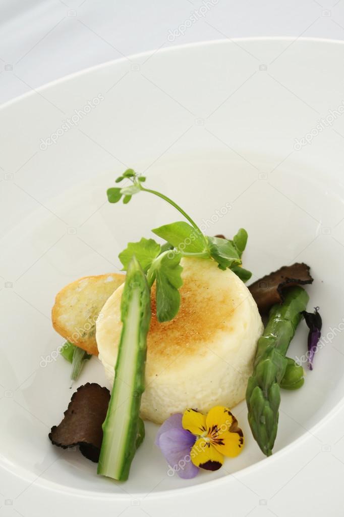 asparagus souffle appetizer