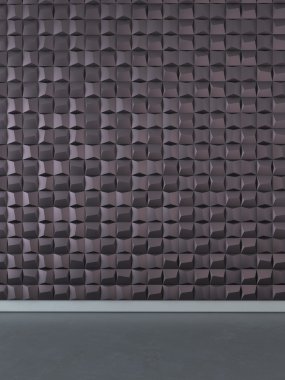 3D duvar dekorasyonu soyut