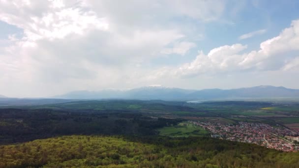 Panorama Time Lapse View Buzovgrad Bulgarien — Stockvideo