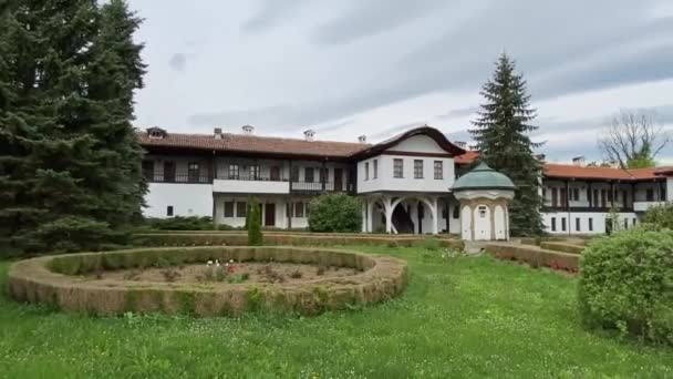Sokolski Monastery Gabrovo Болгарія Відео — стокове відео