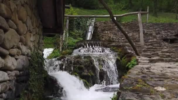 Старий Пральний Апарат Питної Води — стокове відео