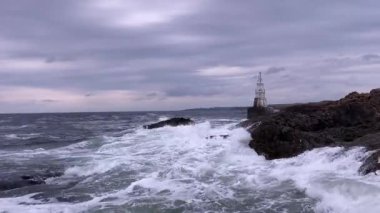 Deniz feneri Ahtopol Bulgaristan Karadeniz