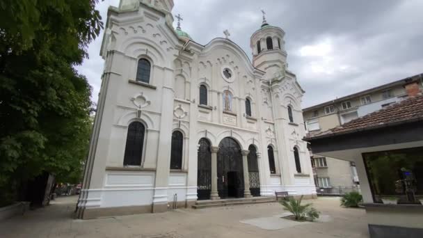 Stara Zagora东正教圣尼古拉保加利亚 — 图库视频影像