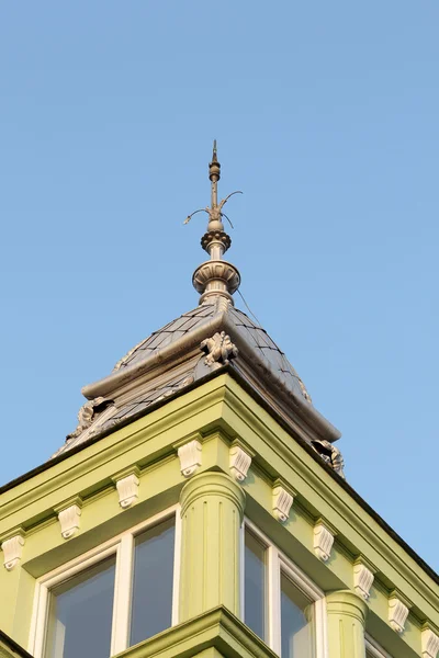 Roof details from classic building — Stock Photo, Image