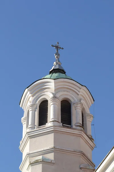 Igreja com cruz — Fotografia de Stock