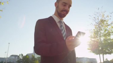 İşadamı manifatura mesaj