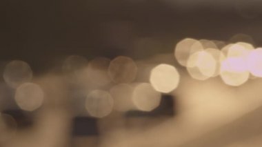 Bir otoyolda yoğun trafik