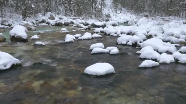 Rivière Emeraude en hiver 