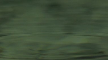 Makro: güzel desen oluşturma su yüzeye düşen yağmur damlası