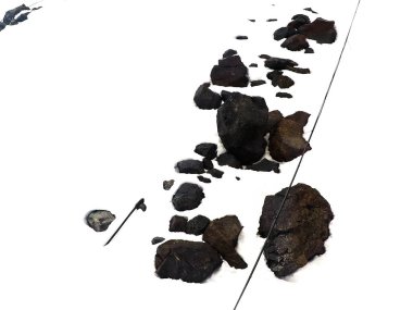 Güneşli bir günde Elbrus 'un karlı dağları