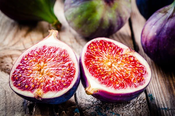 Frische reife Feigen Nahaufnahme — Stockfoto