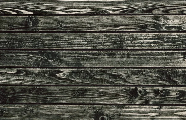 木制背景 具有颗粒和纹理的老旧风化木材表面 天然深色木板背景 — 图库照片