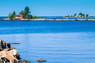 Deniz kırmızı kabin