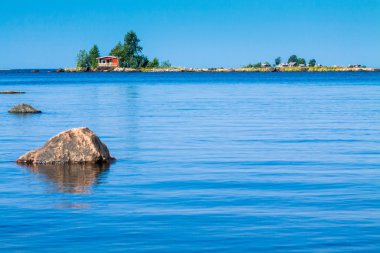 Deniz kırmızı kabin