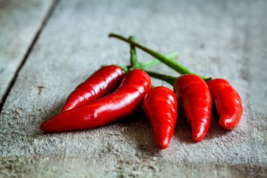 Kırmızı acı biber. 
