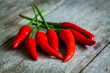 Kırmızı acı biber. 