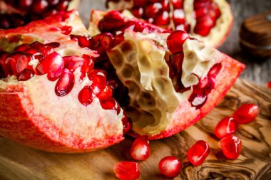 Ruby on Rails nar taneleri closeup bir tablo