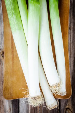 Taze ham organik pırasa 