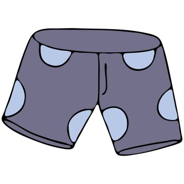 mavi yaz hafif gömlekleri, vektör rengi karalama elementi siyah çizgili