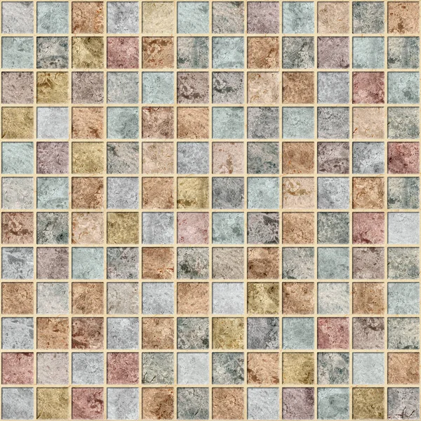 Carreaux Décoratifs Avec Texture Pierre Naturelle Mosaïque Élément Design Intérieur — Photo