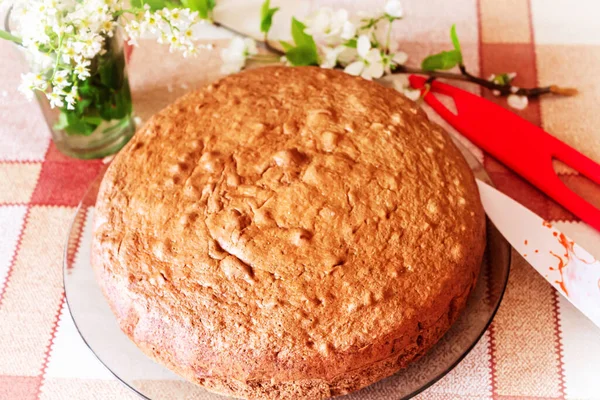 Biscuiți Ciocolată Foarte Gustoși Biscuit Aer — Fotografie, imagine de stoc