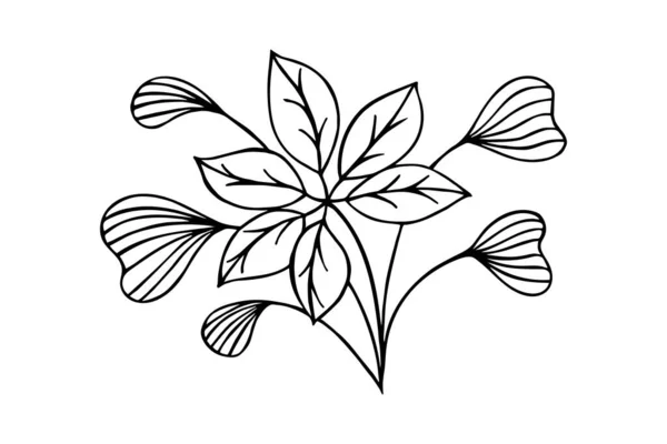 Fleurs Motif Sans Couture Illustration Vectorielle Eps10 — Image vectorielle