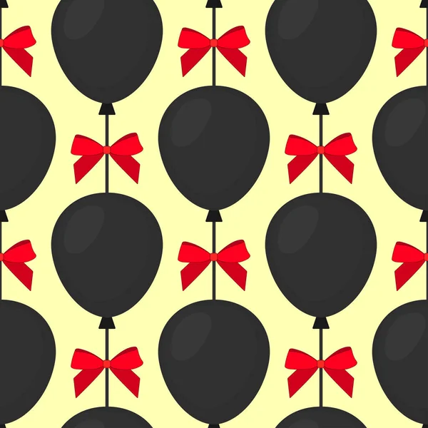 Globos Aire Patrón Sin Costuras Ilustración Stock Vectorial Eps10 — Archivo Imágenes Vectoriales