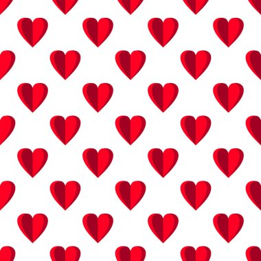 Sevgililer Günün kutlu olsun! Kalpli bir kart. Vektör hisse senedi illüstrasyonu E10