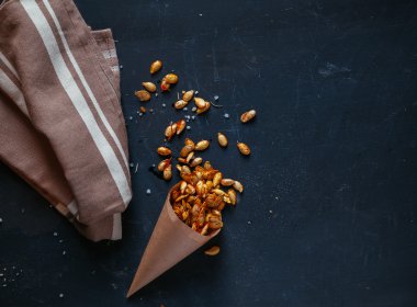 Gazetede kabak çekirdeği