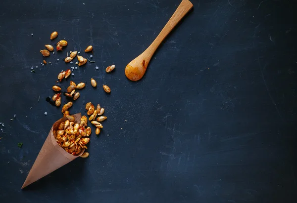 Pumpkin Seeds In Paper