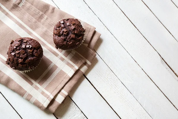 Läckra chokladmuffins — Stockfoto