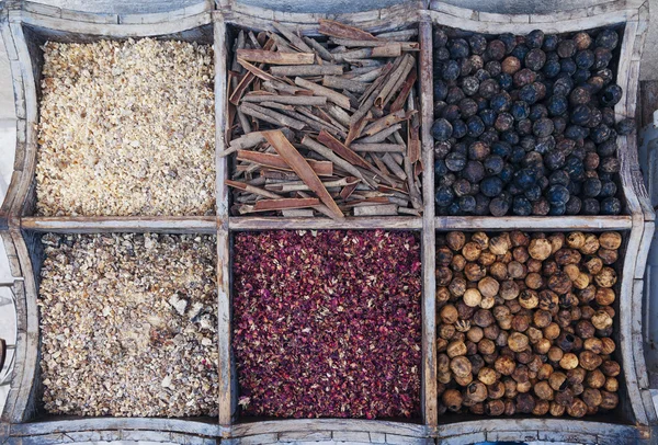 Spices At The Spice Souk Of Deira. Dubai, UAE — Stock Photo, Image