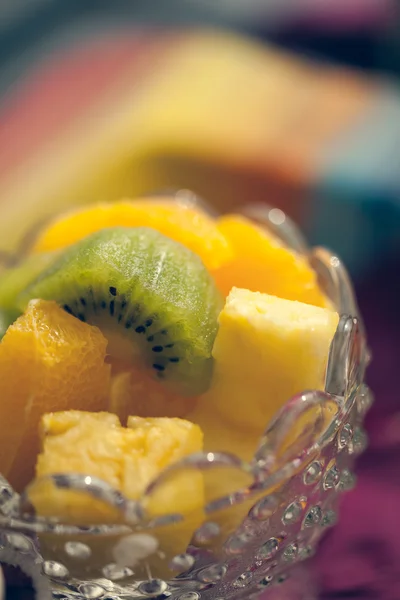 フルーツ サラダのマクロ — ストック写真