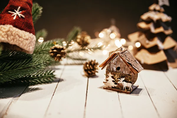 Işıklı Noel süslemesi