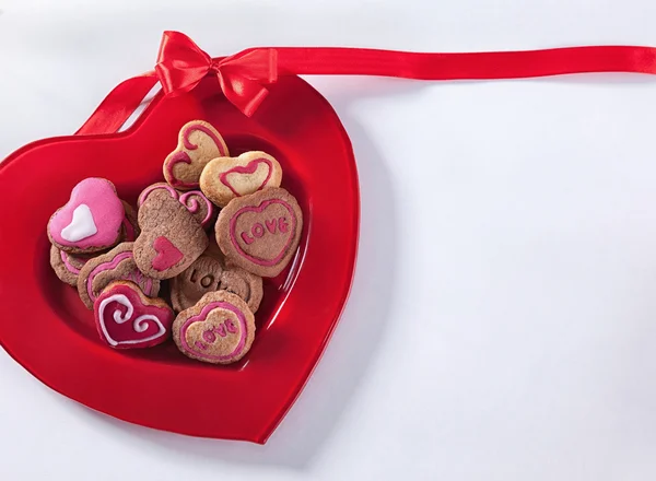 Heart shape cookies — Stock Photo, Image