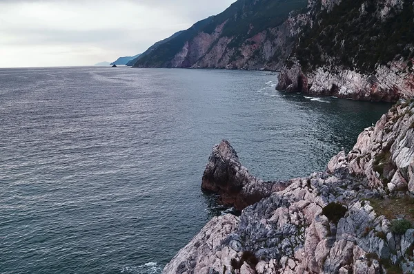イタリア、リグーリア州、ポルトヴェーネレの崖  — 無料ストックフォト
