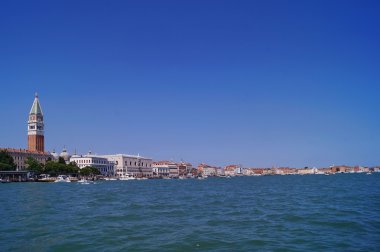 San Marco Meydanı waterfront, Venedik, İtalya