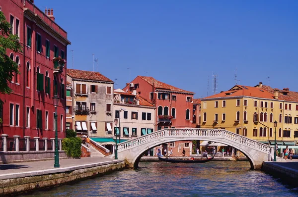 Benátky canal, Itálie — Stock fotografie