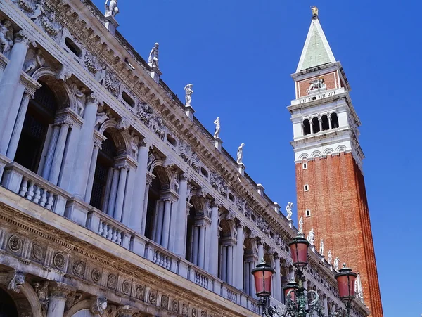 Bel věž San Marco, Benátky, Itálie — Stock fotografie