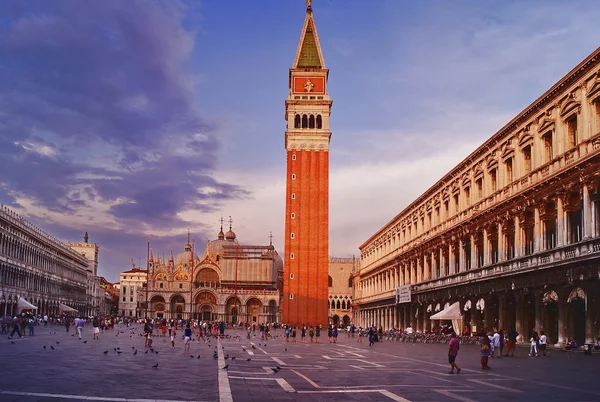 San Marco-torget, Venedig, Italien — Stockfoto